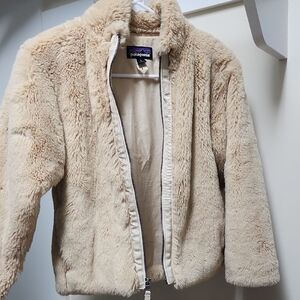 Patagonia Cream Fleece Jacket